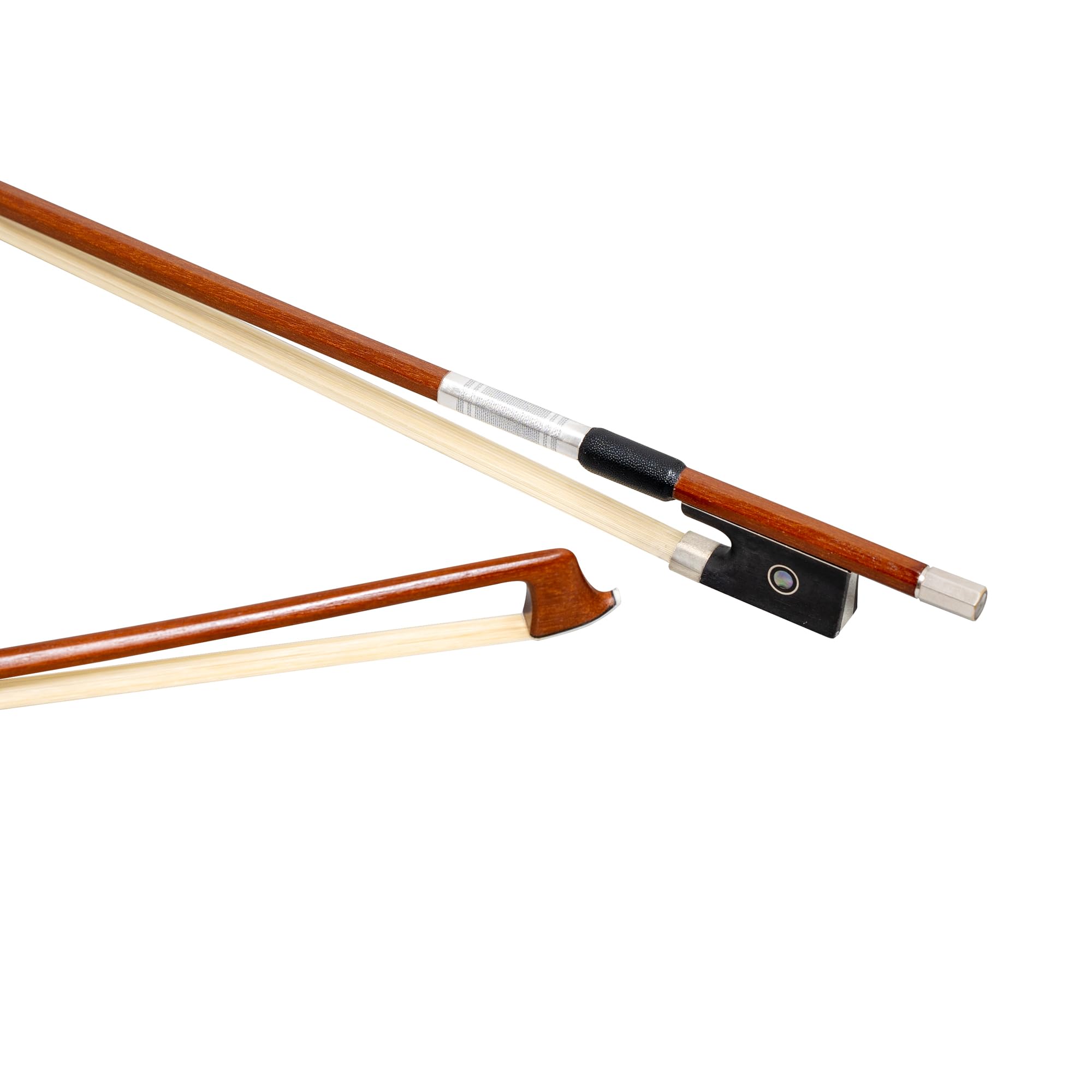 Brazilwood Violin Bow with Dyed Tinsel, NB-545