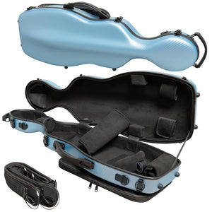 Poly Carbon Violin Case, Cello-Shaped, NP-7016