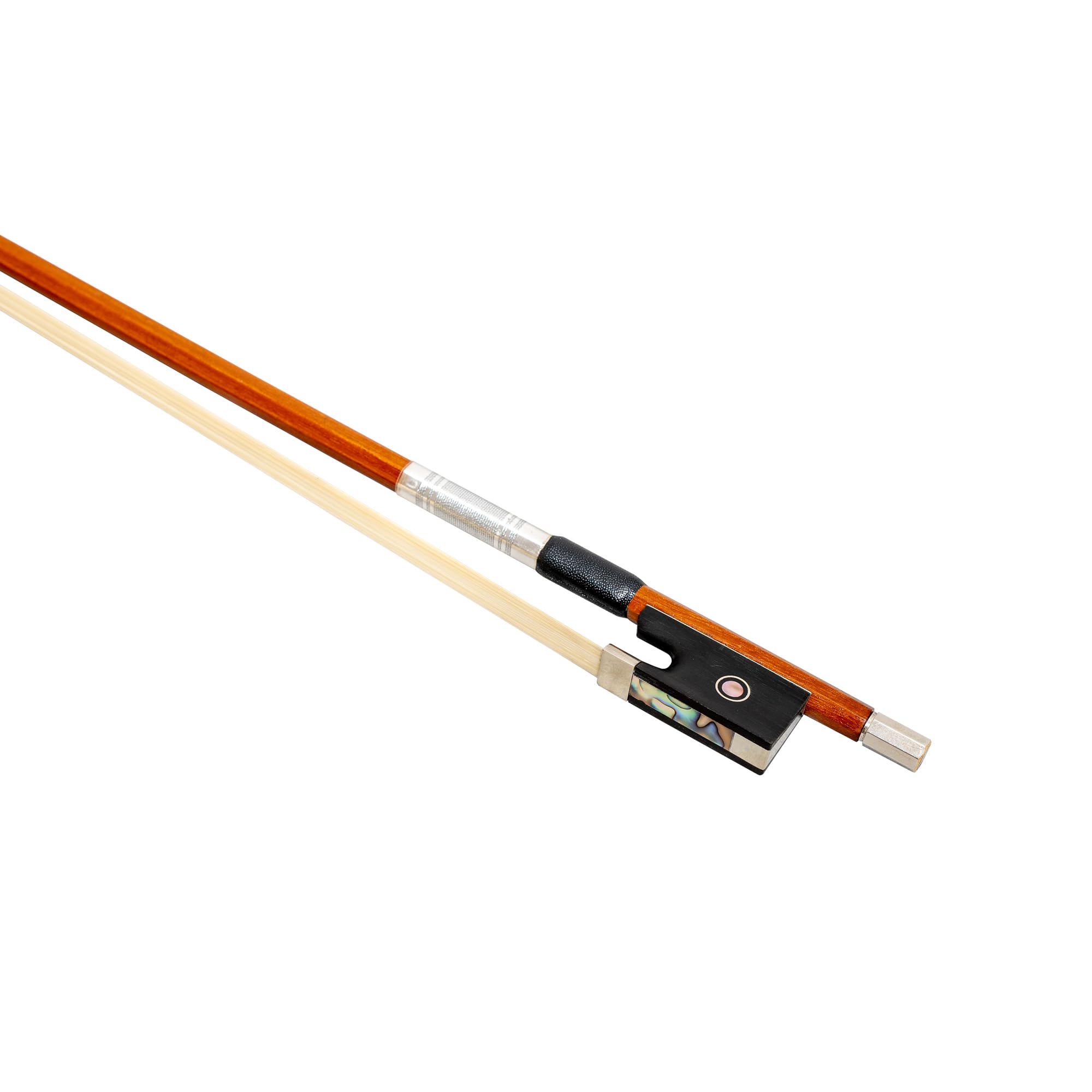 Brazilwood Violin Bow with Dyed Tinsel, NB-545