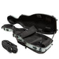 Poly Carbon Cello-Shaped Hard Viola Case, AP-7016