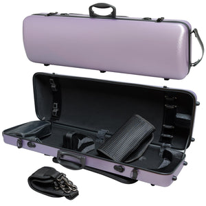 Polycarbonate Oblong Violin Travel Gig Case, NP-7006