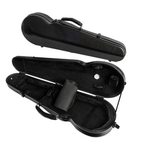Poly Carbon Classic Shaped Violin Travel Gig Case, NP-7001S