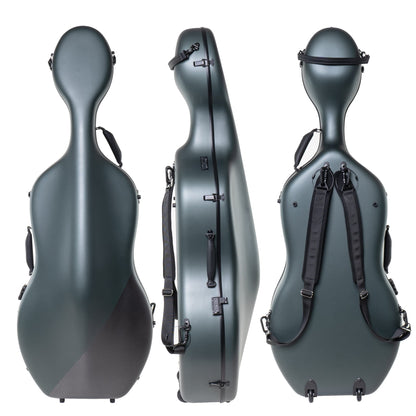 Carbon Fiber Composite Classic Cello Case, CC-9001