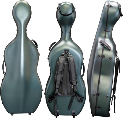 Poly Carbon Fiber Cello Case, CP-7001