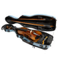 Poly Carbon Cello-Shaped Hard Viola Case, AP-7016