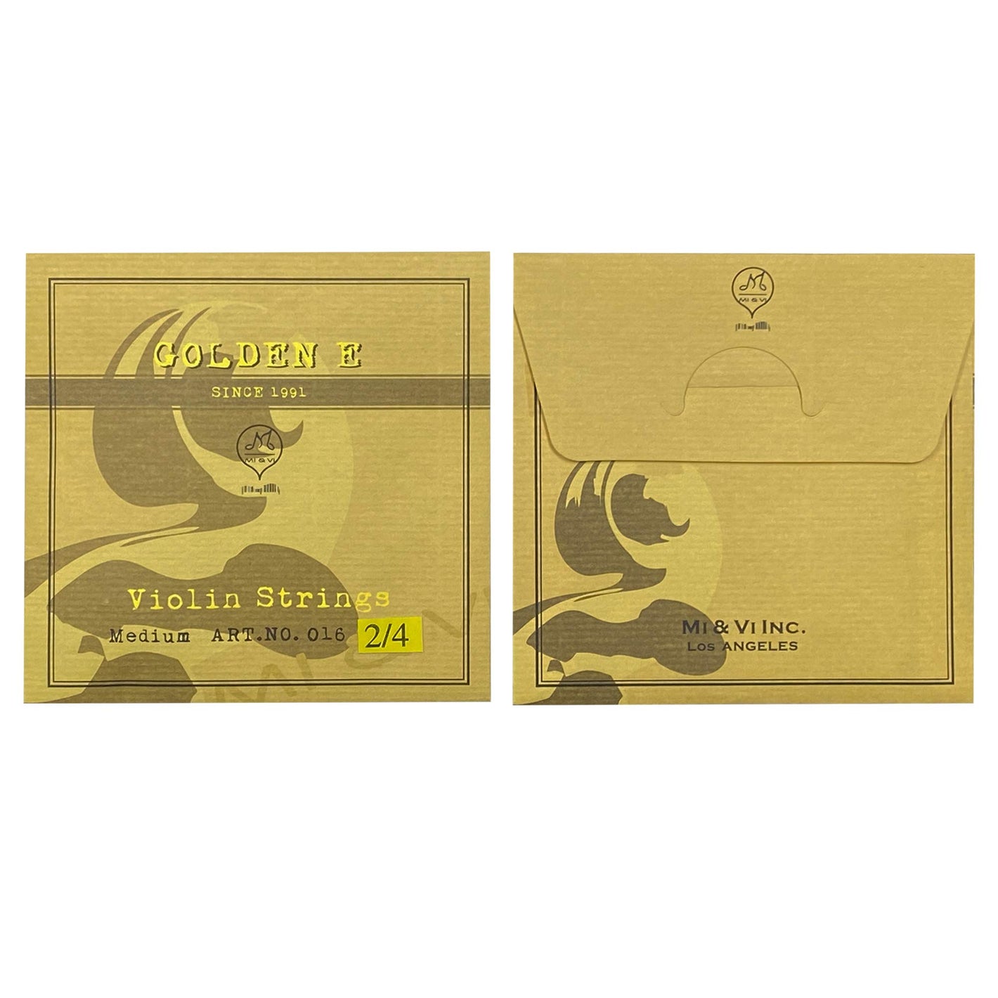 Violin Gold E-Strings, Medium — N016