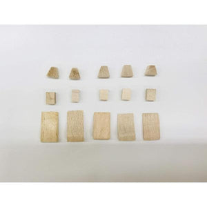 Wooden Plugs & Wedges Replacement Set