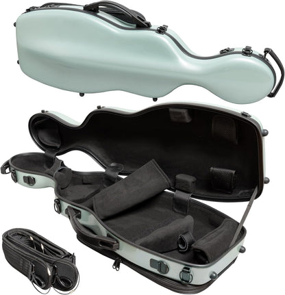 Poly Carbon Violin Case, Cello-Shaped, NP-7016