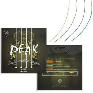 PEAK Cello Strings, Synthetic Medium – G1307
