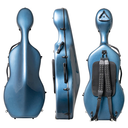Carbon Fiber Composite Classic Cello Case, CC-7002