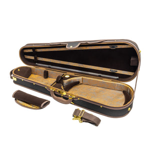 Hard Wood Shaped Viola Case, Fits 15″ to 16.5″, AW-9001S