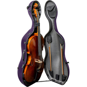 Carbon Fiber Composite Classic Cello Case, CC-9001