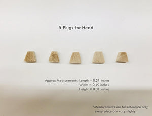 Wooden Plugs & Wedges Replacement Set