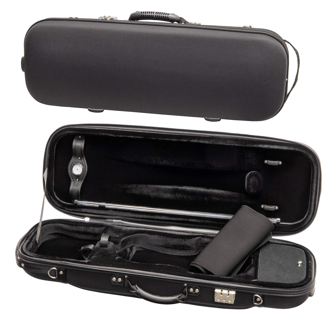 Sturdy Hard-Shell Travel Gig Violin Case, NF-5005