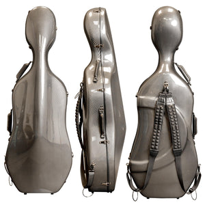80% Carbon Fiber Light Cello Case, Montagnana, CC-8002