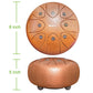 Ocean Rain Drum for Outside Garden