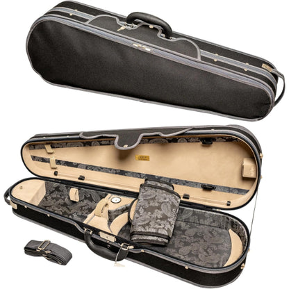 Hard Wood Shaped Viola Case, Fits 15″ to 16.5″, AW-9001S