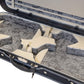 Hard-Shell Wood Double Violin Case, NN-8001W