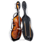 Poly Carbon Fiber Cello Case with Wheels, CC-7006