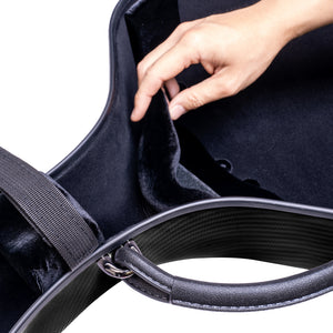 Poly Carbon Fiber Cello Case with Wheels, CC-7006