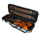 Poly Carbon Oblong Hard Viola Case, 4 Bow Slots, AP-7018