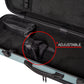 Poly Carbon Oblong Hard Viola Case, 4 Bow Slots, AP-7018