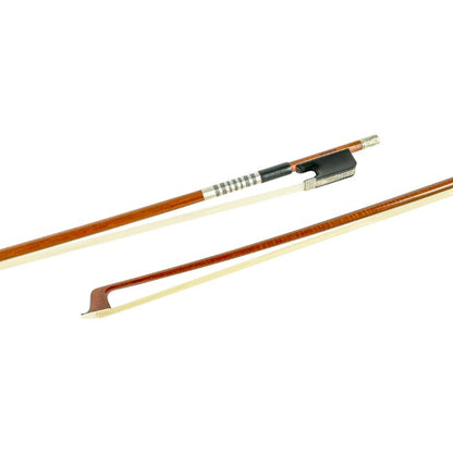 Pernambuco Wood Viola Bow with Silver Mount, AB-5000