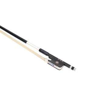 Carbon Fiber Viola Bow with Ebony Frog, AB-720